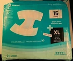 Sunkiss Adult Diapers Briefs Odor Control Anti-leak Xl Waist 45-64 Unisex 15 Ct. Fixed Price $14.99.