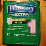 Medline Fitright Optifit Extra Incontinence Stretch Briefs 20 Ct Size 1 Medium. Fixed Price $12.99.