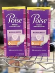 Poise Daily Microliners, Incontinence Panty 54 Ct, 2 Pack. Fixed Price $20.00.