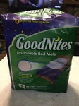 Goodnites Count 32519 Disposable Bed Mats New. Fixed Price $19.99.