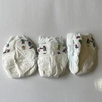 Vintage Diapers Luvs Barney Plastic Backed Lot Of 3 Newborn. Fixed Price $68.87.