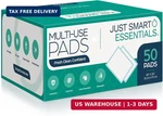 50 Count Xxl Disposable Underpads Super Absorbent, Leakproof, Quick-dry Bed. Fixed Price $45.55.