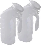Vakly Male Urinal With Cover Handle Pack 32OZ Portable Handheld Overnigh. Fixed Price $12.64.