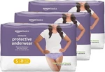 Amazon Basics Women's Incontinence Underwear, Disposable - Small 72 Count. Fixed Price $26.80.