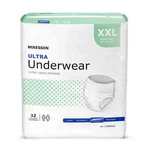 4 Bags Mckesson Adult Absorbent Disposable Ultra Pull Underwear, XXL,12 Ct.. Fixed Price $55.00.