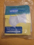 Men's Medium Nip Reusable Wearever Underwear Brief White Extra Absorbent. Fixed Price $17.99.