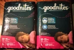 Goodnites Girls' Nighttime Bedwetting Underwear Size Large 34 Count New. Fixed Price $26.99.