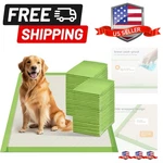 Dog Pee Pads Extra Large 28"X34", Xl Thicker Eco Green Disposable Puppy Train.... Fixed Price $30.39.