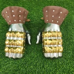 Functional Medieval Gauntlets Sca Mild Steel Gloves For Reenactment & Larp. Fixed Price $136.00.