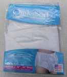 Essential Pull-on Style Quik-sorb Reusable Incontinence Pants. Fixed Price $15.00.