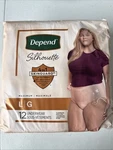 Depend Disposable Underwear Maximum Female Large 12 Ct. Fixed Price $8.39.