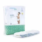 Unisex Baby Diaper Size 7 Disposable Heavy Absorbency Count Of 4 Mckesson. Fixed Price $55.01.