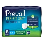 First Quality Products Llc Prevail Per-fit 360 Daily Briefs, Maximum Plus, Larg. Fixed Price $73.82.