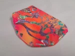 Men's Tanning Pouch Size Average Medium Vibrant Orange Enased Elastic Top Usa. Fixed Price $12.00.