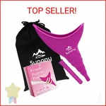 Sunany Female Urination Device, Reusable Urinal Silicone Women Pee Funnel. Fixed Price $15.75.