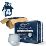 80 Small Attends Sleep Comfort Disposable High Absorbency Adult Pull On Briefs. Fixed Price $85.00.