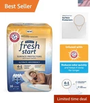 16 Count Fitright Disposable Incontinence Bed Pads - 23" X 36" Size. Fixed Price $26.98.