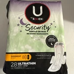 By Kotex Clean & Secure Overnight Pads With Wings 28 G3. Fixed Price $14.49.