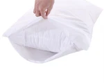 Waterproof Pillow Protector 3M Stain Release And Tpu Laminated. Fixed Price $14.99.