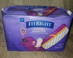 Medline Fitright Activedge Bladder Pads Maximum Level 10CT. Fixed Price $8.00.