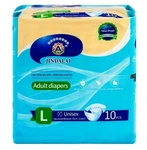 Jindalai Tape-style Adult Incontinence Diapers Underwear 10 Ct, Large. Fixed Price $12.00.