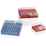 Globe Scientific 3042B Cryogenic Vial Storage Box, Blue, PK4. Fixed Price $74.99.