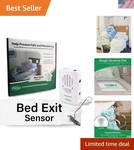 Smart Caregiver Bed Alarm - 10"X30" Fall Prevention System For Elderly Safety. Fixed Price $74.99.