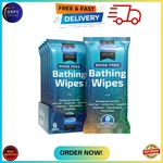 Rinse Free Body Wash Bathing Wipes, Shower Extra Large Adult. Fixed Price $30.06.