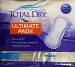 Total Ultimate Soft Protection Pads 16" Bladder/incontinence/feminine 20PK. Fixed Price $12.99.