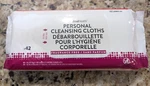 Cardinal Health Personal Cleansing Cloths Fragrance Free 2AWU-42 Count 10/27. Fixed Price $9.55.