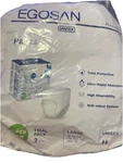 Egosan Pants Large Super Trial Pack Adult Incontinence Underwear 2 Count. Fixed Price $18.00.
