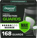 Depend Guards Incontinence Pads Men Maximum Absorbency 168 Count Bladder Leakage. Fixed Price $61.71.