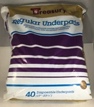 Disposable Regular Underpads 17 X 23-1/2" Absorbs & Locks In Fluid 30. Fixed Price $9.85.
