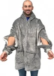 Premium Dialysis Sweatshirt Hoodie, Oversized Wearable Blanket, Arm Zippers. Fixed Price $85.60.