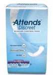 Attends Discreet Bladder Control Pads Ultimate, Heavy Abs., Adpult - Pack Of 20. Fixed Price $10.00.