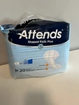 Attends 1 PK/20 Ea Shaped Pads, Day Plus. Fixed Price $20.99.