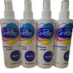 4- Ca-rezz No Rinse Gentle Incontinent Wash Antibacterial Spray 11308 Oz Each. Fixed Price $25.00.