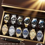 12PCS Men's Fashion Quartz Watch Set Business & Casual Style Zinc Alloy Case. Fixed Price $84.99.