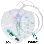 Urinary Drainage Bag W/ Anti-reflux Chamber Large 2000ML Capacity 5CT 154002. Fixed Price $36.39.