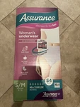 Assurance Women Underwear S/m Maximum Absorbency 54CT New. Fixed Price $25.99.