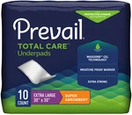 Underpad Prevail 30 X Inch Disposable Fluff Heavy Absorbency #UPS-120. Fixed Price $13.58.