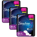 Stayfree Ultra Thin Pads With Wings, 120 Count - Pack Of 3. Fixed Price $47.35.