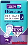 Because Ultimate Overnight Incontinence Booster Pads For And Women, Adds 4. Fixed Price $30.13.
