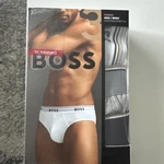 Hugo Men's Brief /mini Power Stretch Solid Xl Blue White Gray. Fixed Price $35.00.