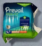 Prevail Daily Underwear, Extra Absorbency, Xl 14 Count, Incontinence, Disposable. Fixed Price $5.00.