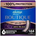 Stay Confident All Day - Always Discreet Incontinence Pads 144 Count. Fixed Price $74.99.