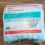 Covidien Wings 66034 Quilted Heavy Absorbency Adult Disposable Briefs 18 Ct. Fixed Price $19.98.