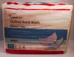 Cardinalhealth Quilted Adult Briefs Medium 12CT Heavy Absorbency Wings Plus. Fixed Price $10.00.