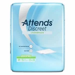 Discreet Disposable Underpad Polymer Light Absorbency 1 Pack By Attends. Fixed Price $17.82.