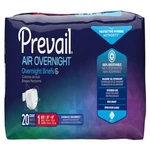 Prevail Air Overnight Incontinence Briefs Size 1, 80CT Adult Diapers. Fixed Price $67.99.